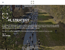Tablet Screenshot of hlstrategy.com